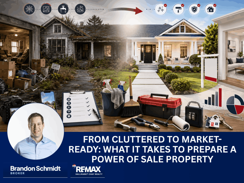 preparing a power of sale property