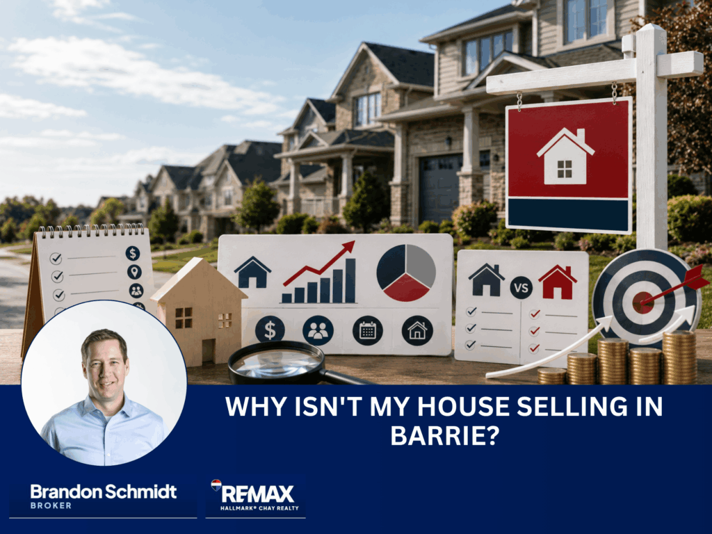 Why isn't your Barrie home selling? See how price, presentation, competition, showings and today's buyer behaviour can affect your sale.